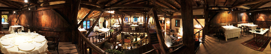 panorámica interior, restaurante aspaldiko